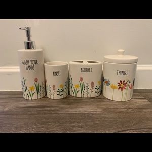 Rae Dunn Spring Bathroom Bundle